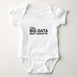 Jag gillar stora data t shirt