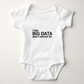 Jag gillar stora data t shirt