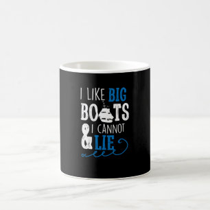 Jag gillar stora fartyg, och jag kan inte ljuga kaffemugg