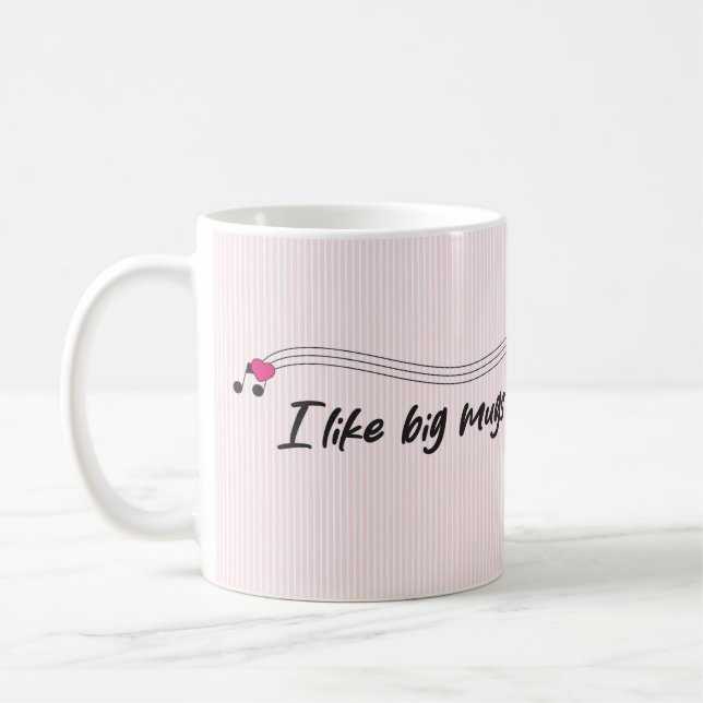 Jag Gillar Stora Muggar Kaffe Mugg (Vänster)