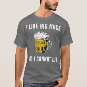 Jag gillar stora muggar rolig ölljus IPA hantverks T Shirt