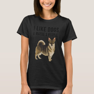 Jag gillar svenska Vallhund-hundar och kanske 3 pe T Shirt