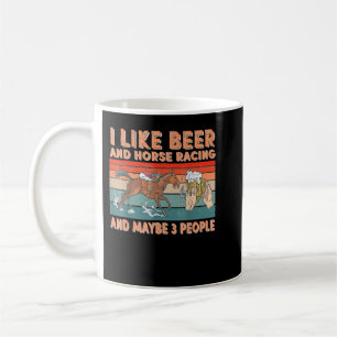Jag gillar Tävla av öl och häst och kanske tre per Kaffemugg