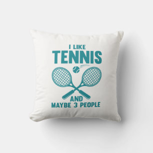 Jag gillar tennis och kanske 3 personer kudde