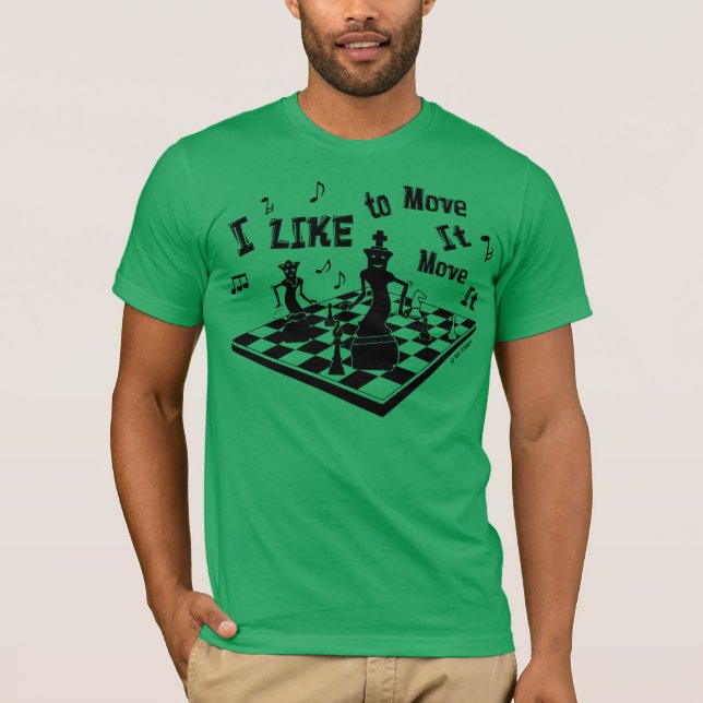 Jag gillar till flyttning-honom Flyttning-honom, T-shirt (Framsida)