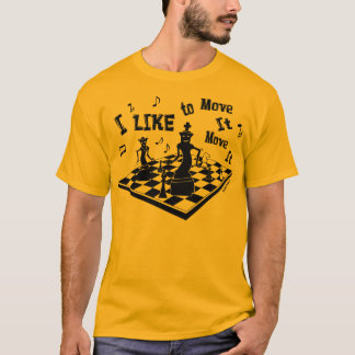 Jag gillar till flyttningen den, flyttning det, tee shirt