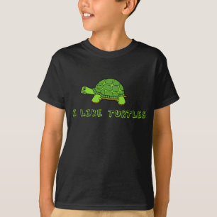 Jag gillar Turtles Kids T-shirt