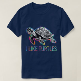 Jag gillar Turtles Turtle T Shirt