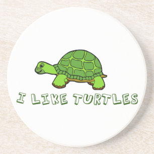 Jag gillar Turtles Underlägg