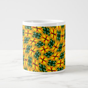 Jag gillar unika blommor jumbo mugg