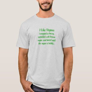 Jag gillar Vegans.. T-shirt