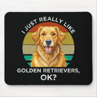 Jag Gillar Verkligen Golden Retrievers, OK? Musmatta