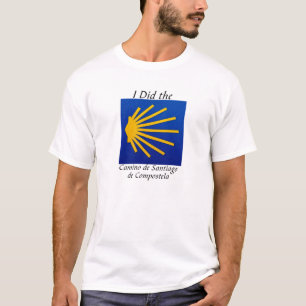 Jag gjorde Caminoen de Santiago de Compostela med T-shirt