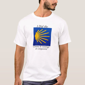 Jag gjorde Caminoen de Santiago de Compostela med T-shirt