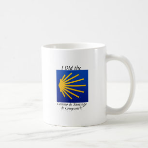 Jag gjorde Caminoen de Santiago Kaffemugg