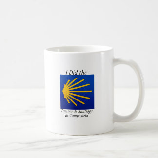Jag gjorde Caminoen de Santiago Kaffemugg