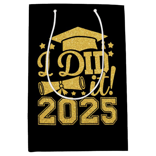 Jag Gjorde Det 2025 Examen Utexaminerad Klass 2025 (Framsidan)