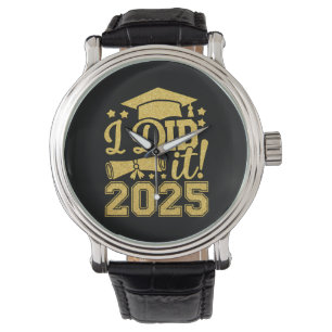Jag Gjorde Det 2025 Examen Utexaminerad Klass 2025 Armbandsur