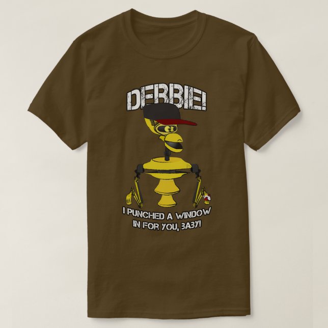 JAG GJORDE DET FÖR DEBBIE MST3K  T SHIRT (Design framsida)