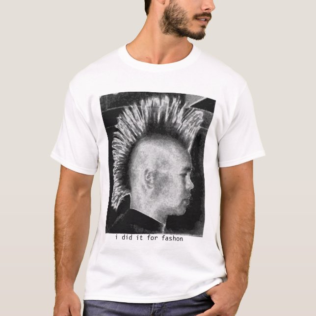 jag gjorde det för fashon (damer) tee shirt (Framsida)