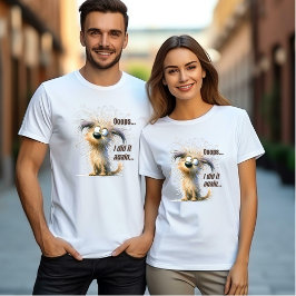 Jag gjorde det igen - Crazy Hund Unisex T Shirt