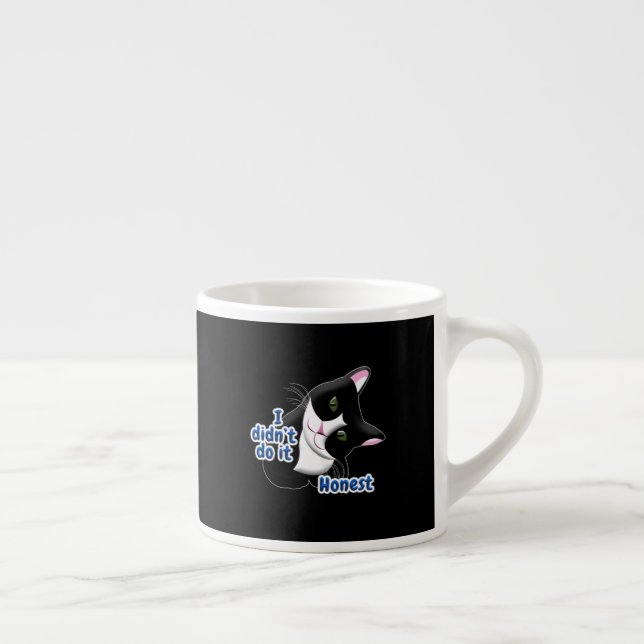 Jag gjorde det inte Cat Espressomugg (Höger)