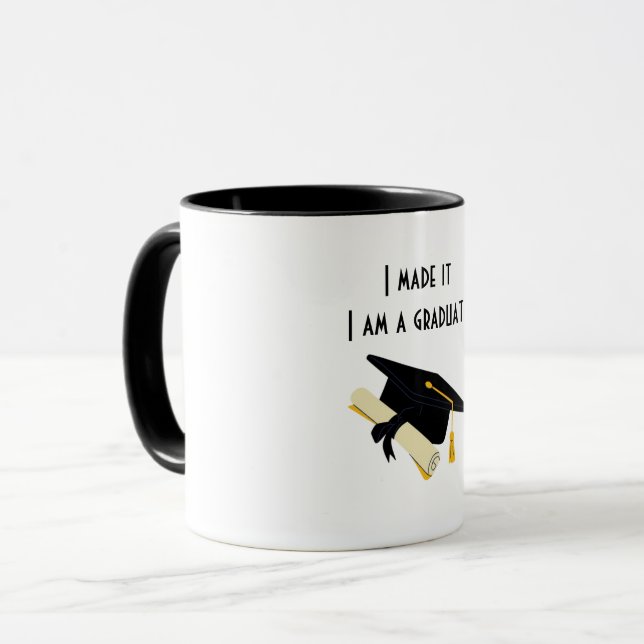 Jag gjorde det, jag är Student Mugg (Framsida vänster)