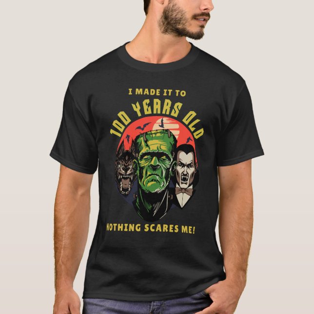 Jag gjorde det till 100 år... Offertmunken, Sarkas T Shirt (Framsida)
