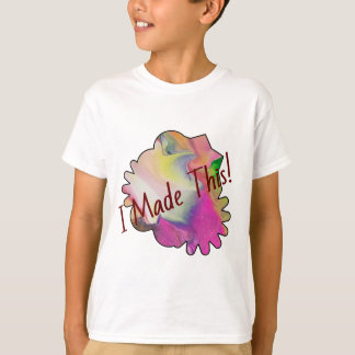 "Jag gjorde detta!" Grundläggande barnt-shirt T Shirt