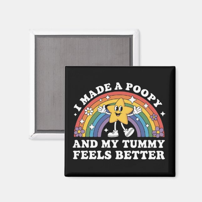 Jag Gjorde En Rolig Oanständig Semesterbyte  Magnet (Front/Back)