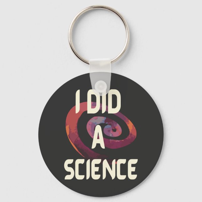 Jag gjorde en vetenskap nyckelring (Framsida)