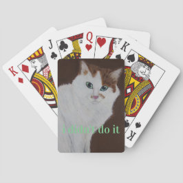 jag gjorde inte det casinokort