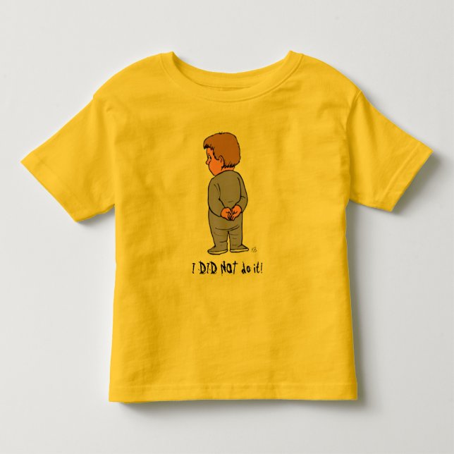 JAG gjorde INTE det! , KB Tee Shirt (Framsida)