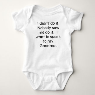 Jag gjorde inte det tee shirt