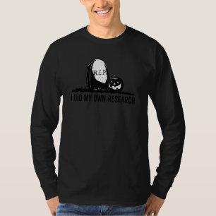 Jag gjorde min egen forskningstack t shirt