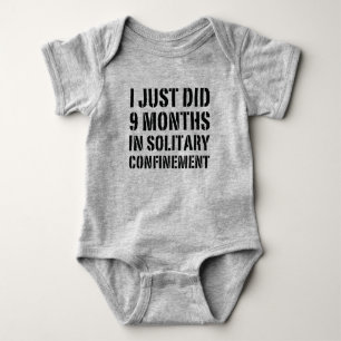 Jag gjorde precis 9 månader i ensamcell tee shirt