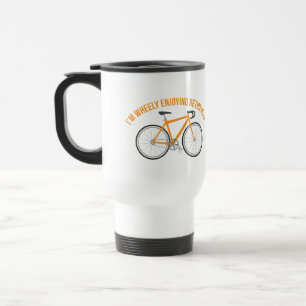 Jag gläder mig verkligen åt Pension Funny Bicycl Resemugg