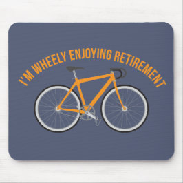 Jag gläder mig verkligen åt Pension Funny Bicycle Musmatta