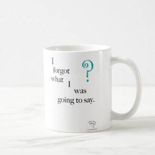 Jag glömde muggen kaffemugg