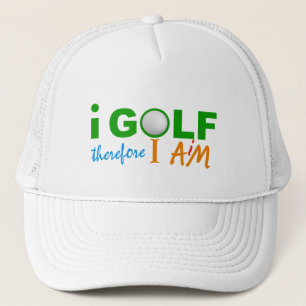 Jag GOLF-hatt - välj färg Truckerkeps