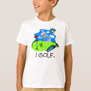 Jag Golf stick figurT-tröja T Shirt