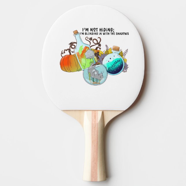 Jag gömmer inte, jag blandar mig i roligt pingisracket (Framsidan)