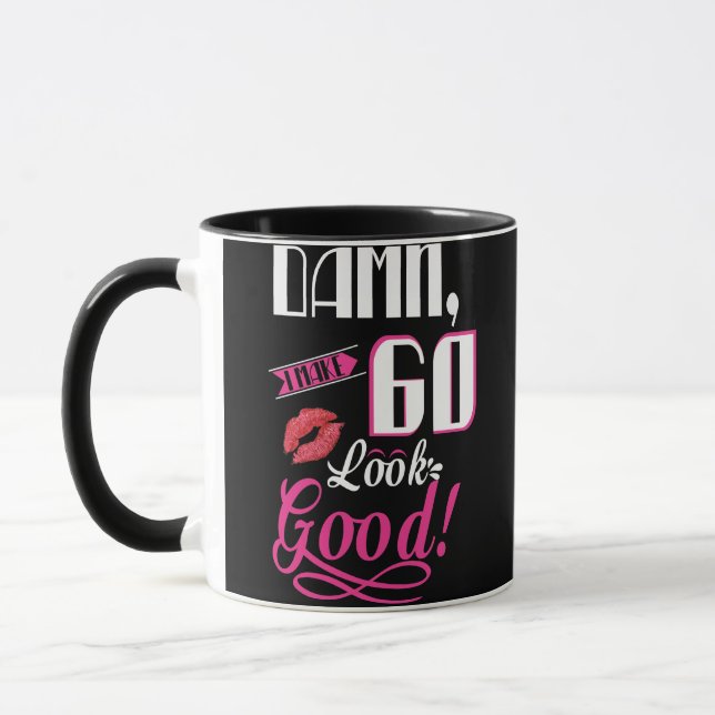 Jag gör 60 Bra 60:e födelsedagen Mugg (Vänster)
