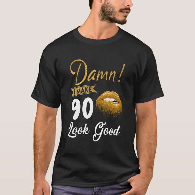 Jag gör 90 90:e gamla födelsedagsgåvor till Bran T Shirt (Framsida)