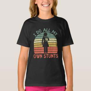 Jag gör allt mitt eget fantastiska, roliga ördna t shirt