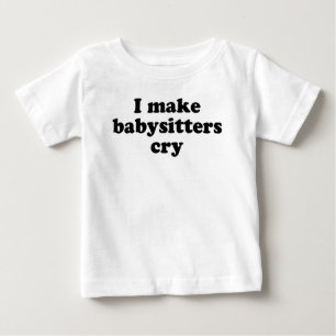 Jag gör Babysitters skrikT-tröja Tee