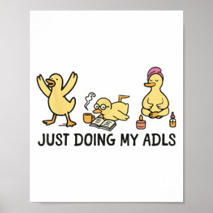 Jag gör bara mina adls - Fåniget går vidare till s Poster