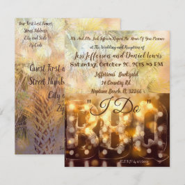 JAG GÖR BARBECUE WEDING INVITATION INBJUDNINGAR