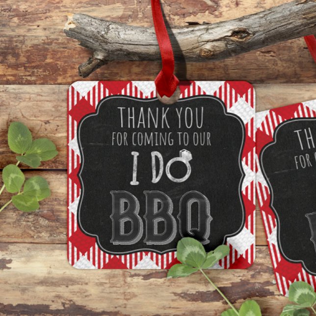 Jag gör BBQ Bröllops- och Sängkammarparty Gåvor Etiketter (Skapare uppladdad)