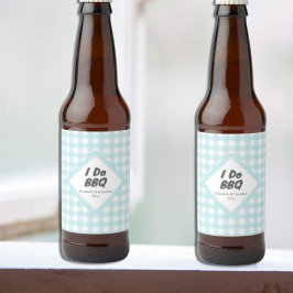 Jag gör BBQ Ölflaska Etikett